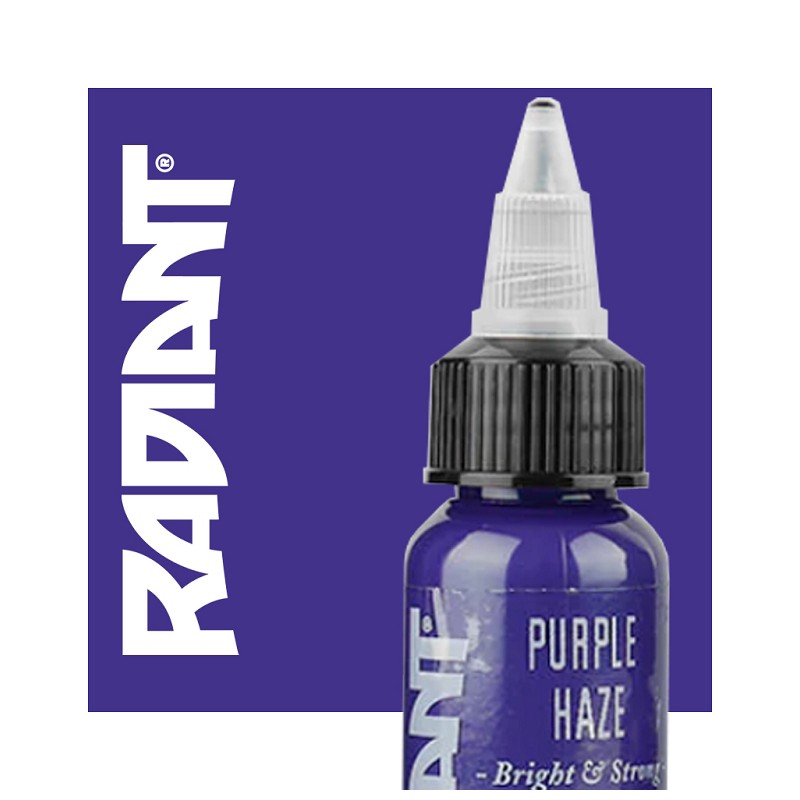 RADIANT PURPLE HAZE 1OZ | Tintas Radiant Colors | Suprimentos de Ta...