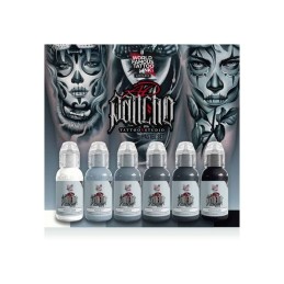 WORLD FAMOUS LIMITLESS - PANCHO PASTEL SET 6X30ml | Tattoo-Farben |...