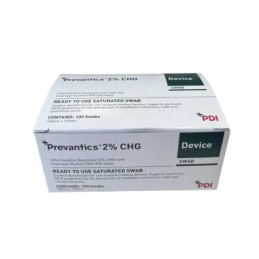 TOALLITAS DESINFECTANTES PREVANTICS 2% CHG | Esterilizacao | Suprim...