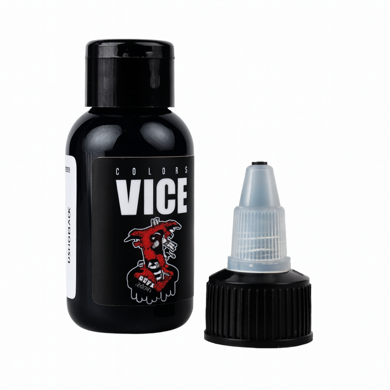 VICE VICIOUS BLACK 60Ml | VICE COLORS Tattoo Inks | Tattoo Supplies...
