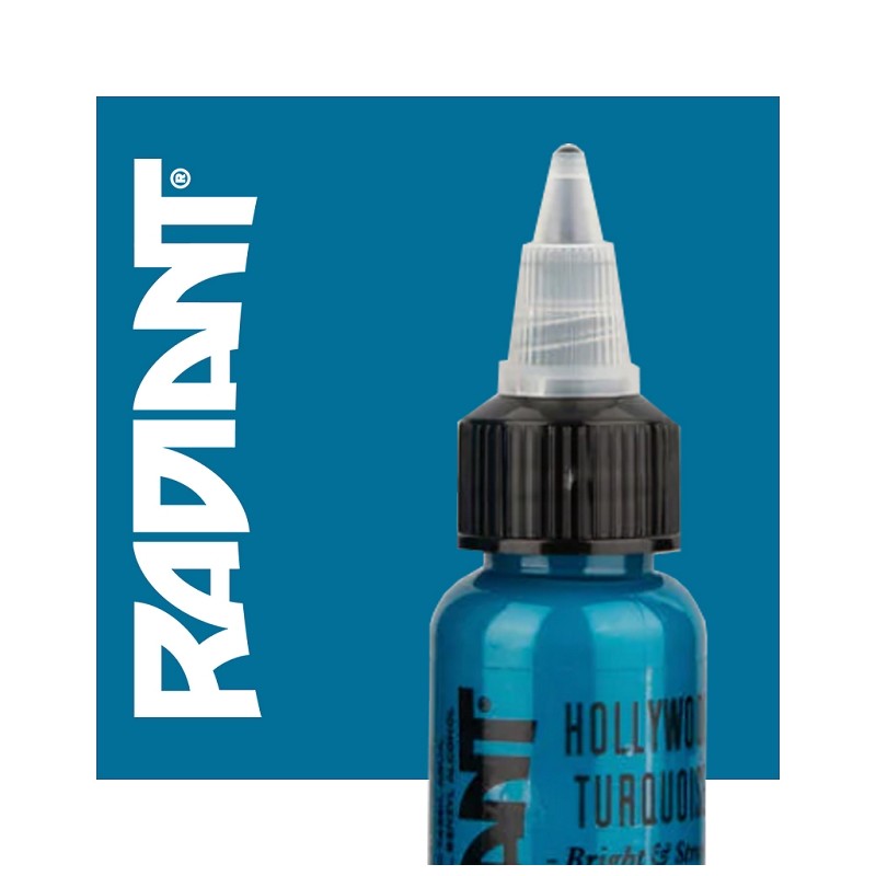 RADIANT HOLLIWOOD TURQUOISE 1OZ | Startseite | Tattoo Zubehör bei A...
