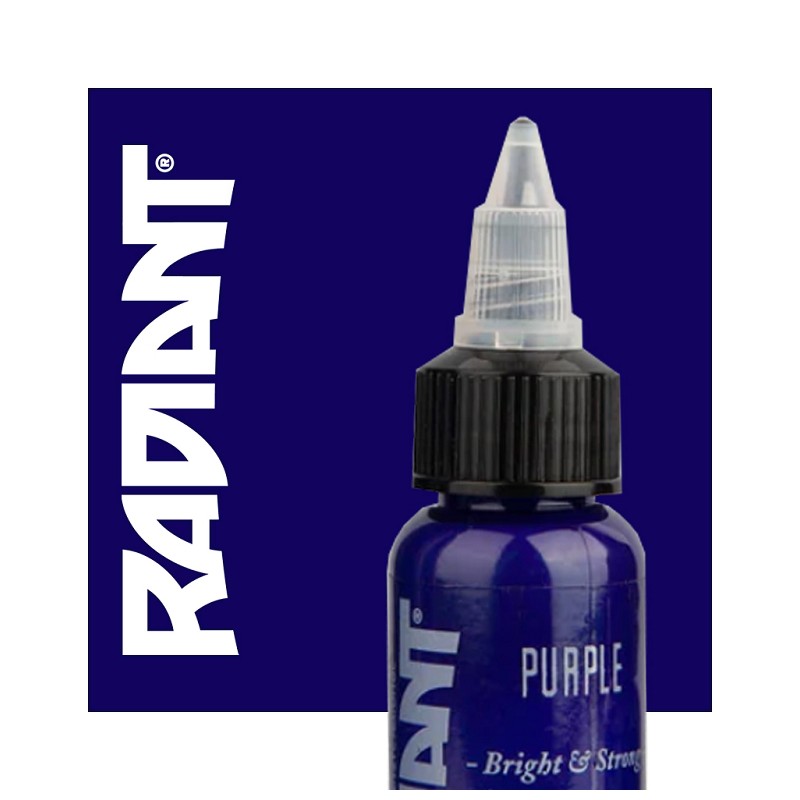 RADIANT PURPLE 1OZ | Radiant Colors Tattoo Inks | Tattoo Supplies a...