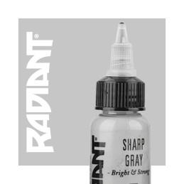 RADIANT SHARP GRAY 1OZ | Radiant Colors Tattoo Inks | Tattoo Suppli...