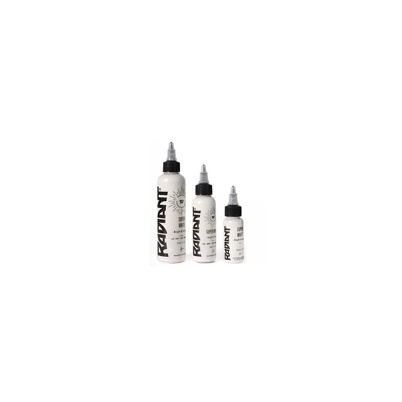 Radiant Super White 1 oz | Radiant Colors Tattoo Inks | Tattoo Supp...