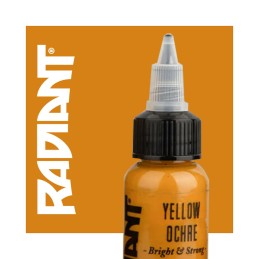 Radiant Yellow Ochre 1 oz | Radiant Colors Tattoo Inks | Tattoo Sup...