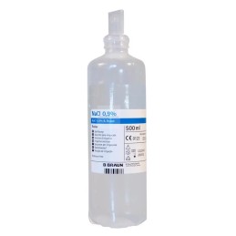 PHYSIOLOGISCHE KOCHSALZLOESUNG 500ML | LIMPIEZA | Material para Tat...