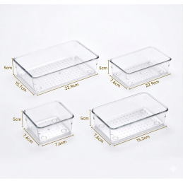ACRYL-ORGANIZER-TABLETT 22,9X15,7CM | Arbeitstische | Tattoo Zubehö...