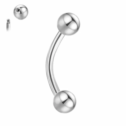 BANANA CURVED BARBELL AUS CHIRURGISCHEM STAHL 1 STUECK | Banana | T...