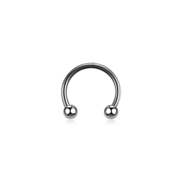 Piercing circular barbell septum