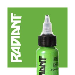 RADIANT APPLE GREEN 1OZ | RADIANT COLORS | Material para Tatuajes e...