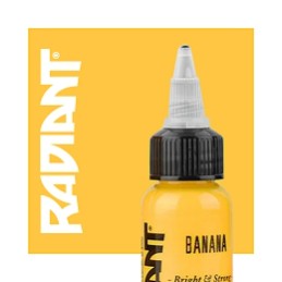 RADIANT BANANA 1OZ | RADIANT COLORS | Material para Tatuajes en Ato...