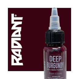 RADIANT DEEP BURGUNDY 1OZ | RADIANT COLORS | Material para Tatuajes...