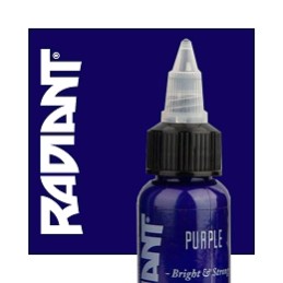 RADIANT PURPLE 1OZ | RADIANT COLORS | Material para Tatuajes en Ato...
