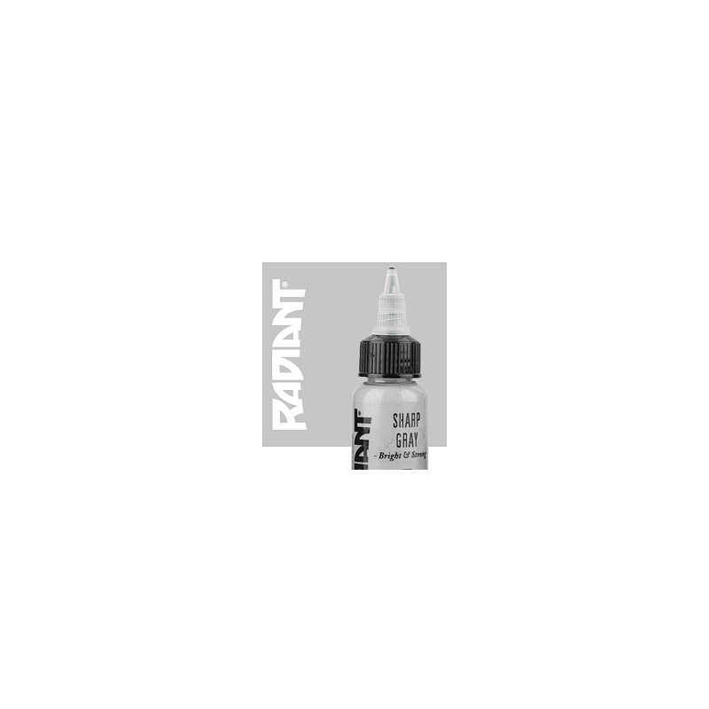 RADIANT SHARP GRAY 1OZ | RADIANT COLORS | Material para Tatuajes en...