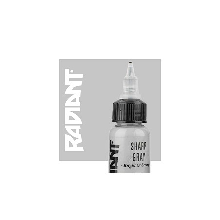 RADIANT SHARP GRAY 1OZ | RADIANT COLORS | Material para Tatuajes en...