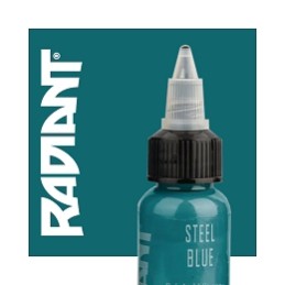 RADIANT STEEL BLUE 1OZ | RADIANT COLORS | Material para Tatuajes en...