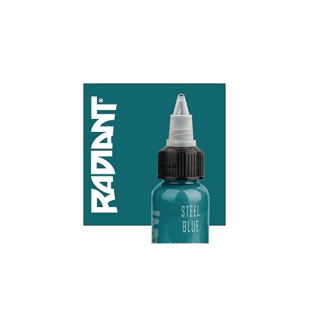 RADIANT STEEL BLUE 1OZ | RADIANT COLORS | Material para Tatuajes en...