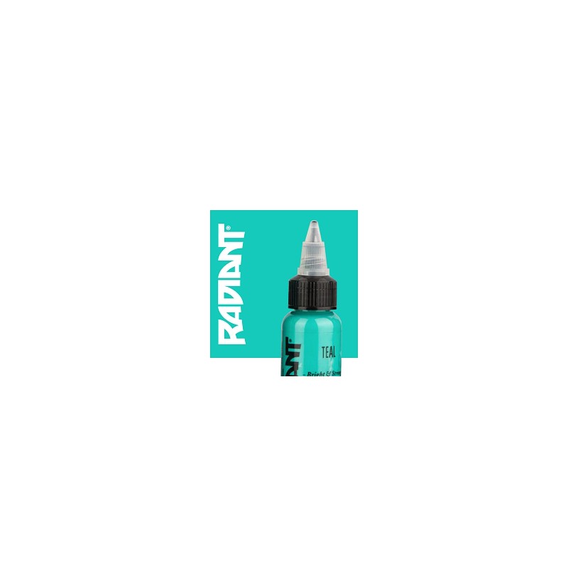RADIANT TEAL 1OZ | RADIANT COLORS | Material para Tatuajes en Atom ...