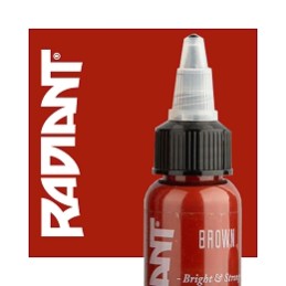 RADIANT BROWN 1OZ | RADIANT COLORS | Material para Tatuajes en Atom...