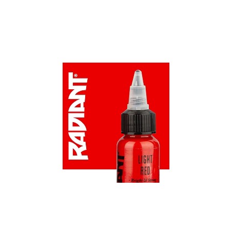 RADIANT LIGHT RED 1OZ | RADIANT COLORS | Tattoo Zubehör bei Atom X ...