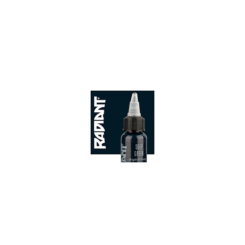 RADIANT DEEP GREEN 1OZ | RADIANT COLORS | Tattoo Zubehör bei Atom X...
