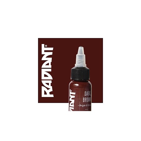 RADIANT DARK BROWN 1OZ | RADIANT COLORS | Tattoo Zubehör bei Atom X...