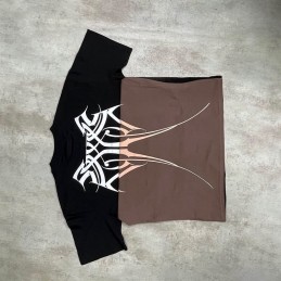 CAMISETA MARRON 100% ALGODON MADE IN JAKE