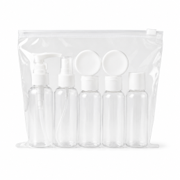 SET DE DOSIFICADORES PARA VIAJE | CAPS, VASOS Y BOTELLAS | Material...