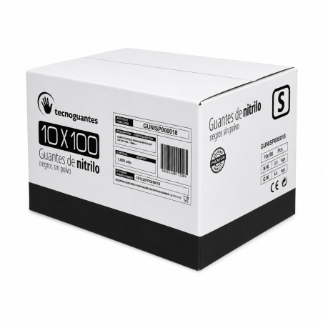 Black Nitrile Gloves Pack 10 | Luvas | Suprimentos de Tatuagem na A...