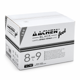Black Nitrile Gloves Pack 10 Size L | Handschuhe | Tattoo Zubehör b...