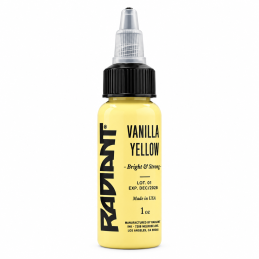 RADIANT VANILLA YELLOW | RADIANT COLORS | Tattoo Zubehör bei Atom X...