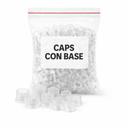 Cápsulas con base 100 uds | 18 mm: 50 uds | ATOM X