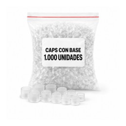 Caps con base · 8 mm · 1000 Stück
