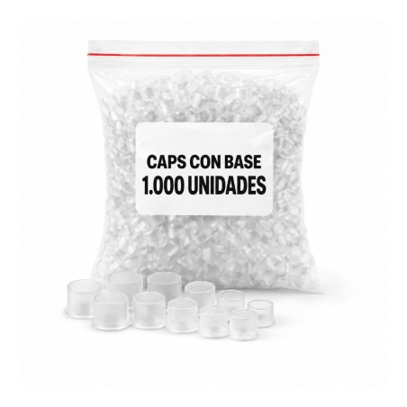 Caps con base · 8 mm · 1000 Stück
