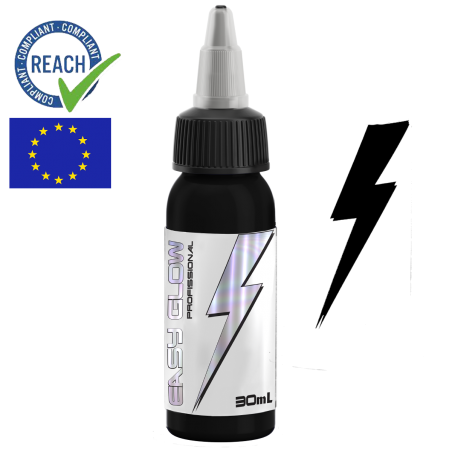 TINTA RAVEN BLACK EASY GLOW 30ml REACH | ELECTRIC INK | Suprimentos...