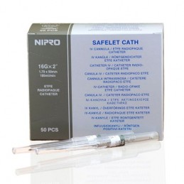 Nipro Catheter 16G Grey 50 Units | Cateteres e punches | Suprimento...