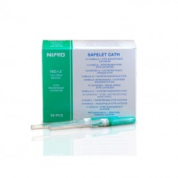 CATETER NIPRO 18G COLOR VERDE 50 UDS | CATETER/PUNCH | Material par...