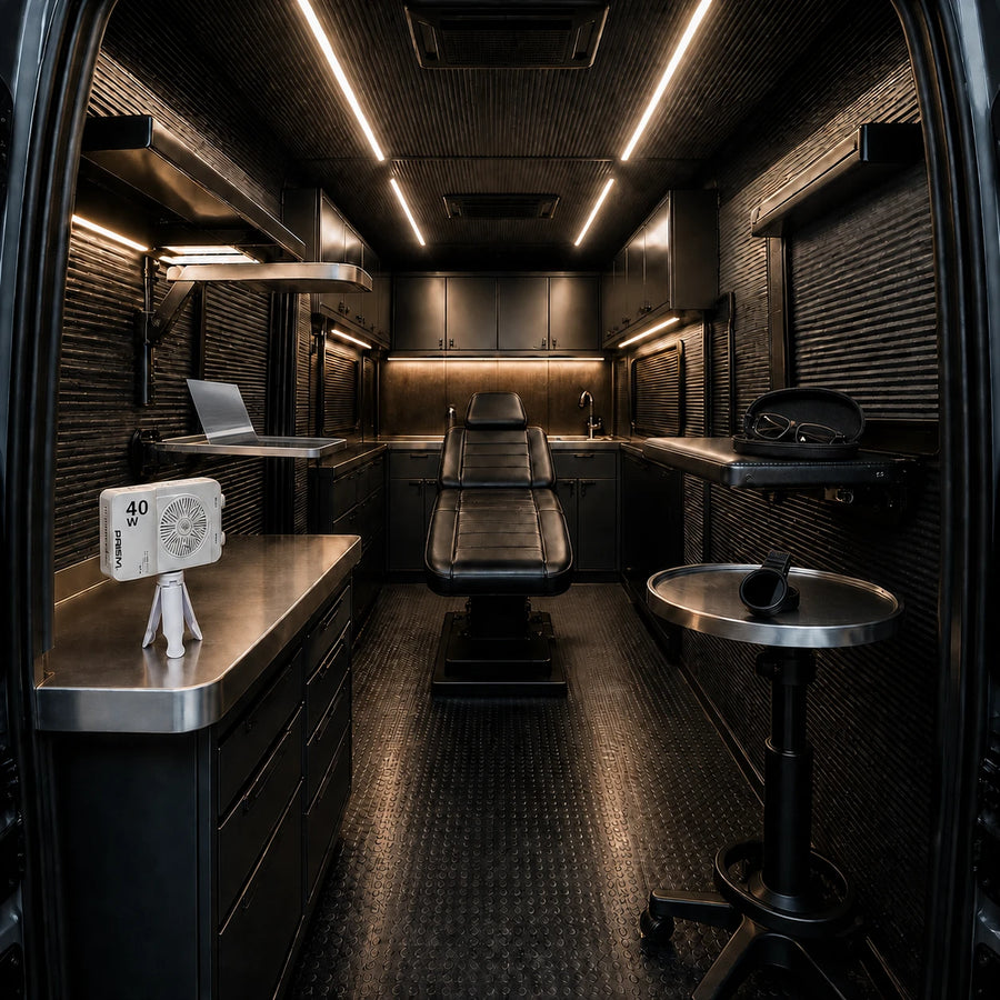 Prism Tattoo Supply · tattoo studio visual concept
