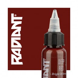RADIANT DEEP RED 1OZ | RADIANT COLORS | Material para Tatuajes en A...