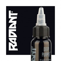 RADIANT DEEP PURPLE 1OZ | RADIANT COLORS | Material para Tatuajes e...