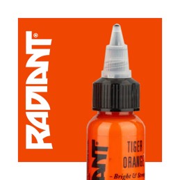 RADIANT TIGER ORANGE 1OZ | RADIANT COLORS | Material para Tatuajes ...