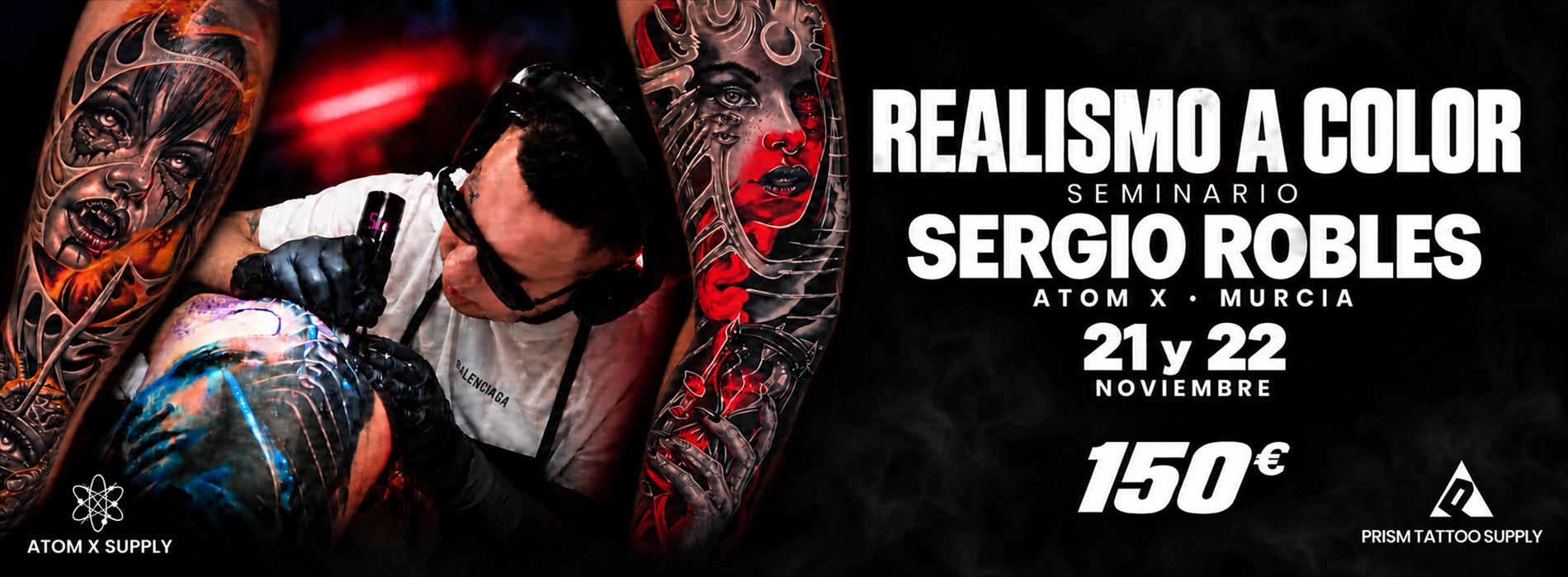 Seminario de realismo a color con Sergio Robles · 21 y 22 de noviembre · 150 € · Alcantarilla, Murcia